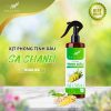 Bình Xịt Thơm Phòng Tinh Dầu Sả Chanh KHALIFA Mùi Thơm Như Spa, Khử Mùi Hiệu Quả