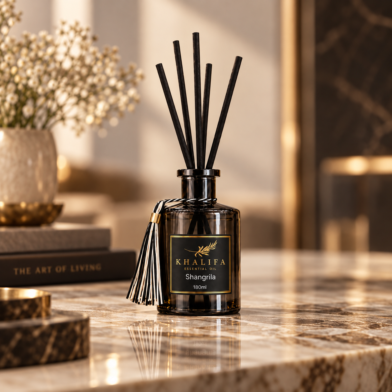 Tinh dầu khuếch tán Khalifa hương Shangrila 180ml – Hương thơm khách sạn cao cấp